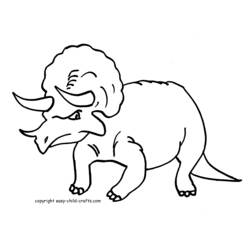 Coloring page: Dinosaur (Animals) #5499 - Free Printable Coloring Pages