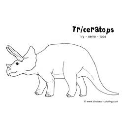 Coloring page: Dinosaur (Animals) #5521 - Free Printable Coloring Pages