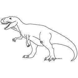 Coloring page: Dinosaur (Animals) #5533 - Free Printable Coloring Pages