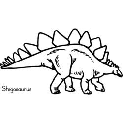 Coloring page: Dinosaur (Animals) #5644 - Free Printable Coloring Pages
