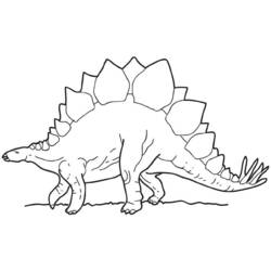 Coloring page: Dinosaur (Animals) #5655 - Free Printable Coloring Pages