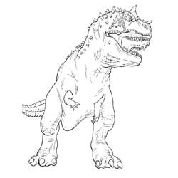 Coloring page: Dinosaur (Animals) #5670 - Free Printable Coloring Pages