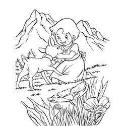 Coloring page: Doe (Animals) #1121 - Free Printable Coloring Pages
