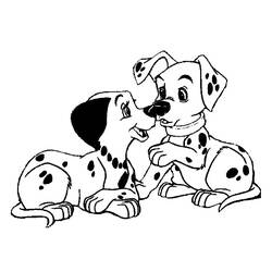 Coloring page: Dog (Animals) #16 - Free Printable Coloring Pages