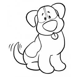 Coloring page: Dog (Animals) #17 - Free Printable Coloring Pages