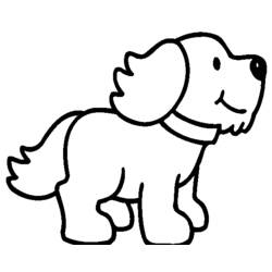 Coloring page: Dog (Animals) #20 - Free Printable Coloring Pages