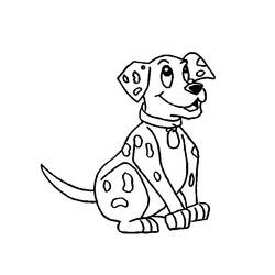 Coloring page: Dog (Animals) #33 - Free Printable Coloring Pages