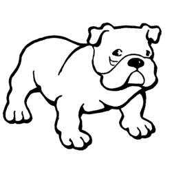 Coloring page: Dog (Animals) #55 - Free Printable Coloring Pages