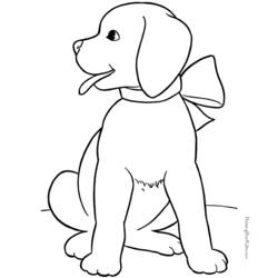 Coloring page: Dog (Animals) #57 - Free Printable Coloring Pages