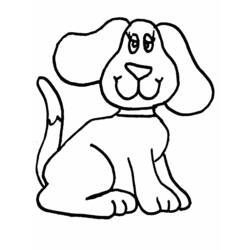 Coloring page: Dog (Animals) #8 - Free Printable Coloring Pages