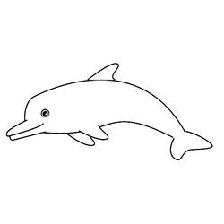 Coloring page: Dolphin (Animals) #5197 - Free Printable Coloring Pages