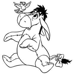 Coloring page: Donkey (Animals) #545 - Free Printable Coloring Pages