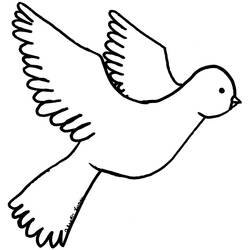 Coloring page: Dove (Animals) #3885 - Free Printable Coloring Pages