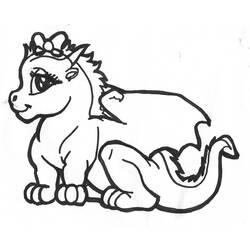 Coloring page: Dragon (Animals) #5703 - Free Printable Coloring Pages