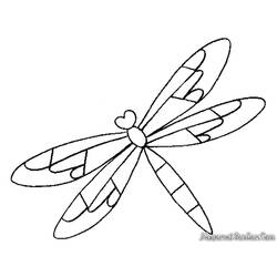 Coloring page: Dragonfly (Animals) #9878 - Free Printable Coloring Pages