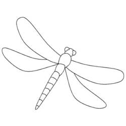 Coloring page: Dragonfly (Animals) #9898 - Free Printable Coloring Pages