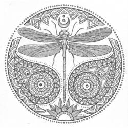 Coloring page: Dragonfly (Animals) #9951 - Free Printable Coloring Pages