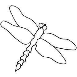 Coloring page: Dragonfly (Animals) #9958 - Free Printable Coloring Pages