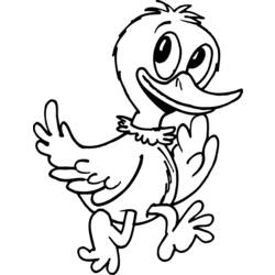 Coloring page: Duck (Animals) #1523 - Free Printable Coloring Pages