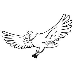 Coloring page: Eagle (Animals) #360 - Free Printable Coloring Pages