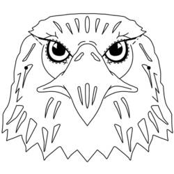 Coloring page: Eagle (Animals) #366 - Free Printable Coloring Pages