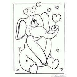 Coloring page: Elephant (Animals) #6445 - Free Printable Coloring Pages