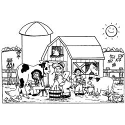 Coloring page: Farm Animals (Animals) #21394 - Free Printable Coloring Pages