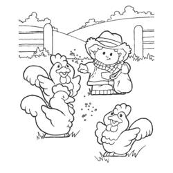 Coloring page: Farm Animals (Animals) #21450 - Free Printable Coloring Pages