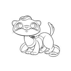 Coloring page: Ferret (Animals) #7124 - Free Printable Coloring Pages