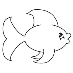 Coloring page: Fish (Animals) #17037 - Free Printable Coloring Pages