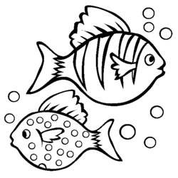Coloring page: Fish (Animals) #17041 - Free Printable Coloring Pages