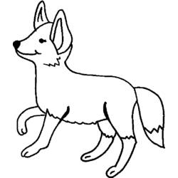Coloring page: Fox (Animals) #14968 - Free Printable Coloring Pages