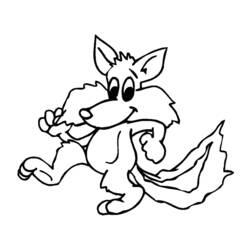 Coloring page: Fox (Animals) #15043 - Free Printable Coloring Pages
