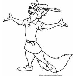 Coloring page: Fox (Animals) #15089 - Free Printable Coloring Pages