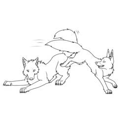 Coloring page: Fox (Animals) #15125 - Free Printable Coloring Pages