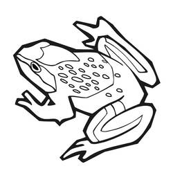 Coloring page: Frog (Animals) #7588 - Free Printable Coloring Pages