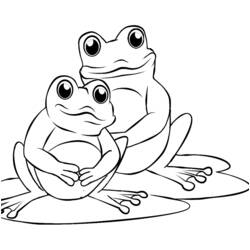 Coloring page: Frog (Animals) #7748 - Free Printable Coloring Pages