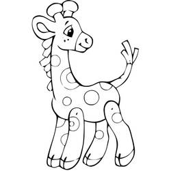 Coloring page: Giraffe (Animals) #7290 - Free Printable Coloring Pages