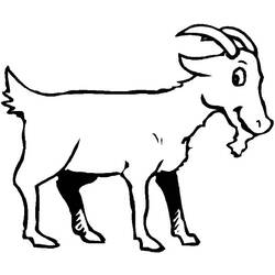 Coloring page: Goat (Animals) #2522 - Free Printable Coloring Pages