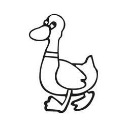 Coloring page: Goose (Animals) #11768 - Free Printable Coloring Pages