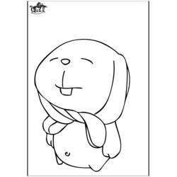 Coloring page: Groundhog (Animals) #11014 - Free Printable Coloring Pages