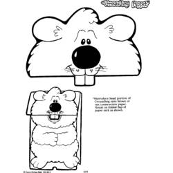 Coloring page: Groundhog (Animals) #11031 - Free Printable Coloring Pages
