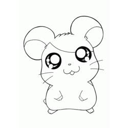 Coloring page: Hamster (Animals) #8038 - Free Printable Coloring Pages