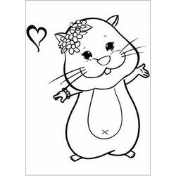 Coloring page: Hamster (Animals) #8057 - Free Printable Coloring Pages