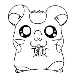 Coloring page: Hamster (Animals) #8090 - Free Printable Coloring Pages