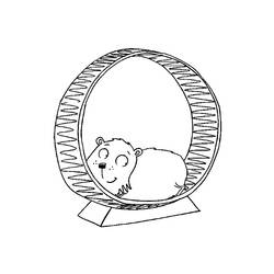 Coloring page: Hamster (Animals) #8100 - Free Printable Coloring Pages