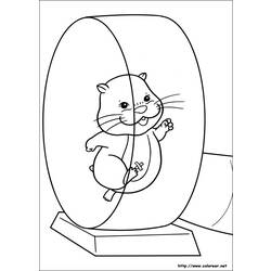Coloring page: Hamster (Animals) #8140 - Free Printable Coloring Pages