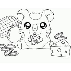 Coloring page: Hamster (Animals) #8208 - Free Printable Coloring Pages