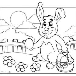 Coloring page: Hare (Animals) #10108 - Free Printable Coloring Pages