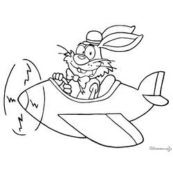 Coloring page: Hare (Animals) #10177 - Free Printable Coloring Pages